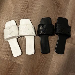 2 paires de sandales. Pointure 8. Ardène.